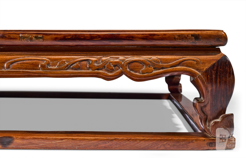 SOCLE DE CABINET EN HUANGHUALI  CHINE, FIN DE LA DYNASTIE QING (1644-1911) - 图5